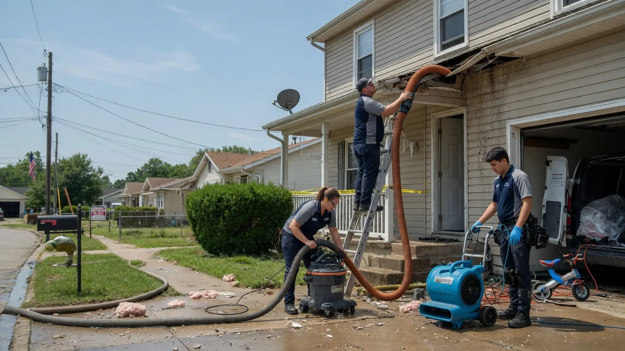 Water Damage Restoration in Columbus, MS near me